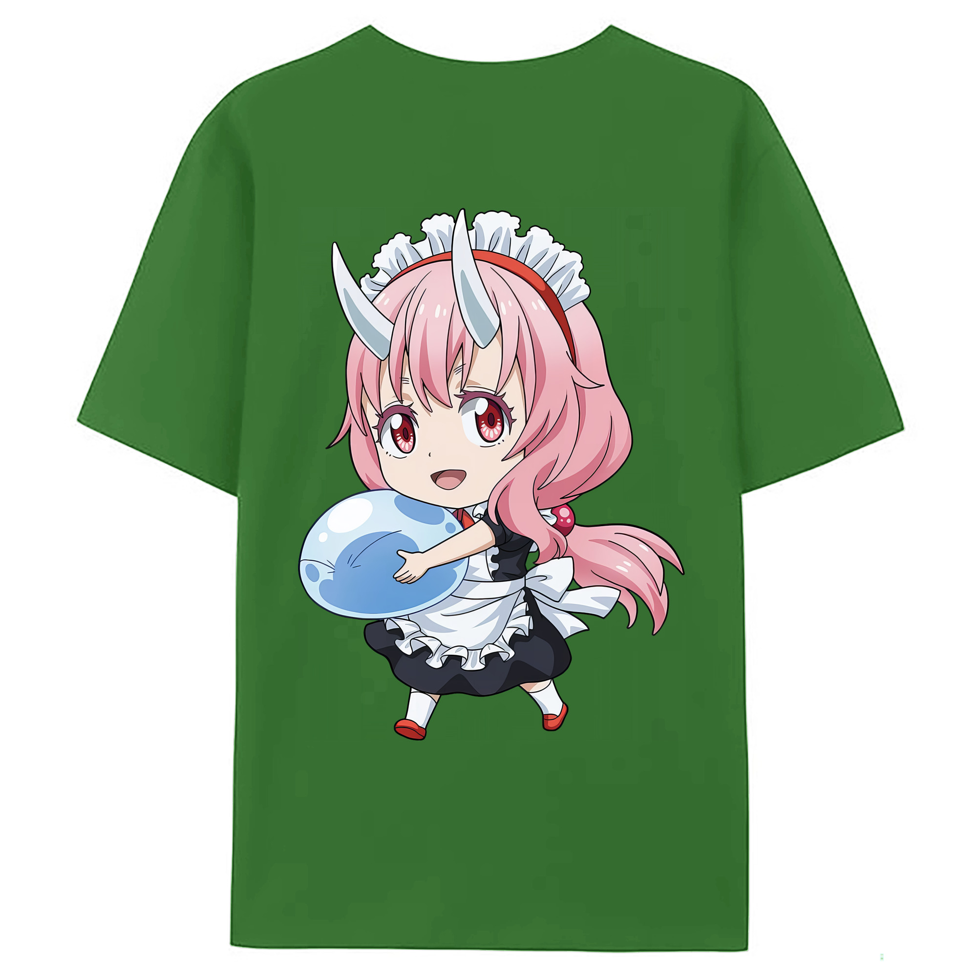 （画像用） 転スラ Regarding Reincarnated to Slime レディース半袖Tシャツ(バックプリント)